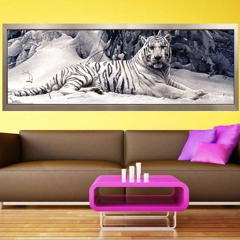 Full Drill - 5D DIY Diamond Painting Kits Cartoon White