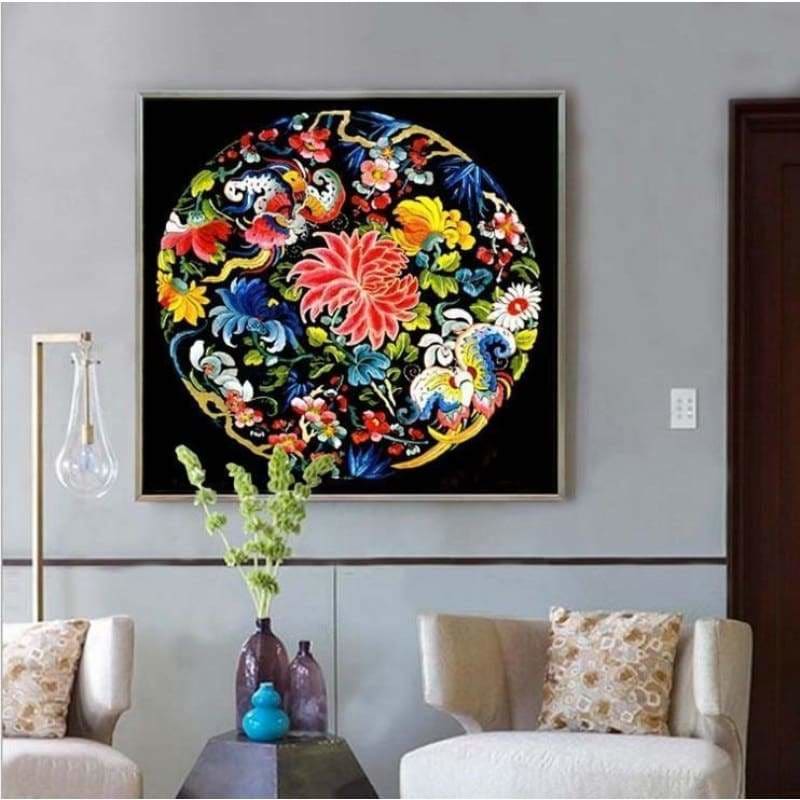 Full Drill - 5D DIY Diamond Painting Kits Circle Colorful