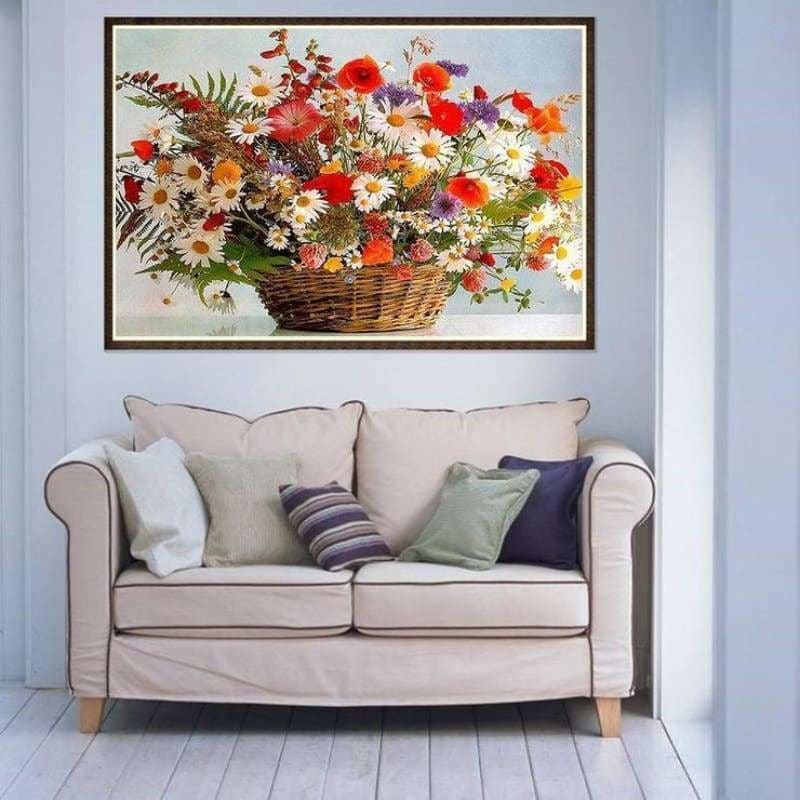 Full Drill - 5D DIY Diamond Painting Kits Colorful Daisy