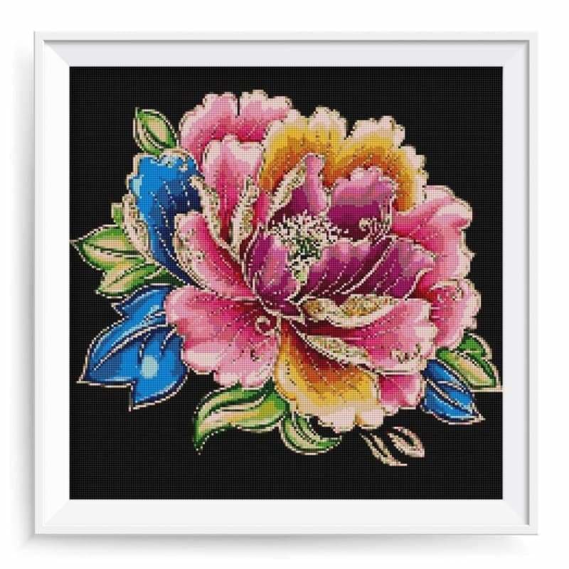 Full Drill - 5D DIY Diamond Painting Kits Colorful Flower