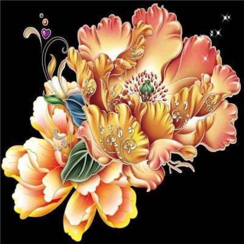 Full Drill - 5D DIY Diamond Painting Kits Delicate Yellow