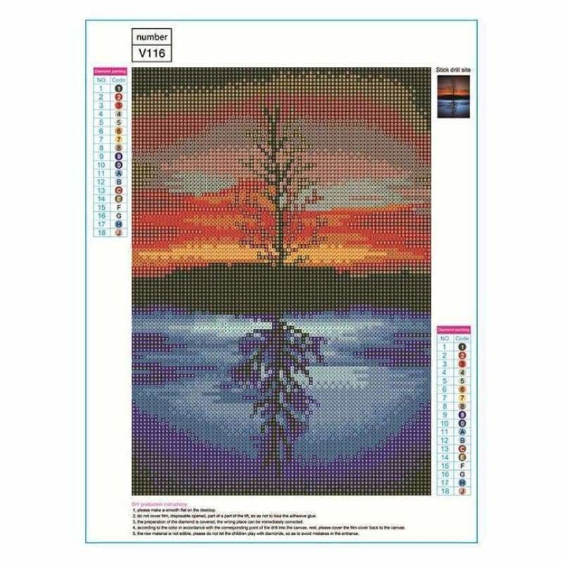 Full Drill - 5D DIY Diamond Painting Kits Different Time