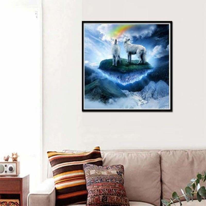 Full Drill - 5D DIY Diamond Painting Kits Dream Wolfs