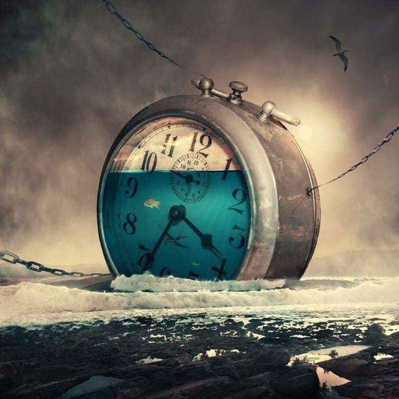 Full Drill - 5D DIY Diamond Painting Kits Fantasy Beach