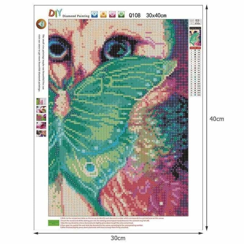 Full Drill - 5D DIY Diamond Painting Kits Fantasy Butterfly
