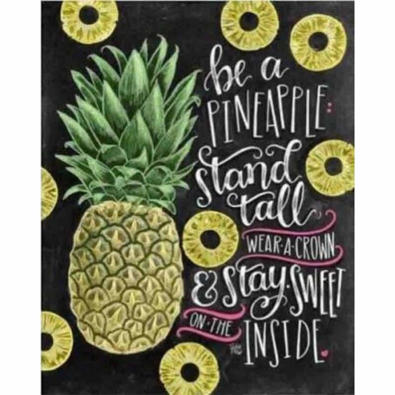 Full Drill - 5D DIY Diamond Painting Kits Fruits Pineapple
