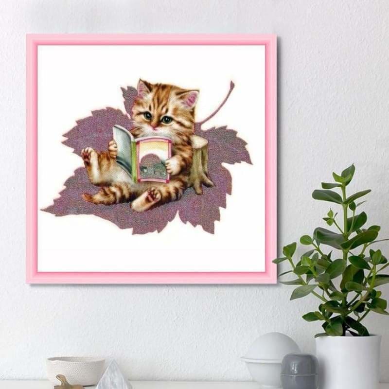 Full Drill - 5D DIY Diamond Painting Kits Funny Cute Cat