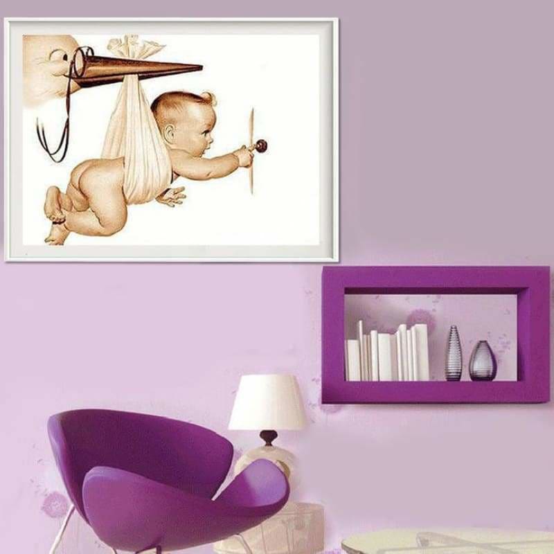 Full Drill - 5D DIY Diamond Painting Kits Funny Portrait of