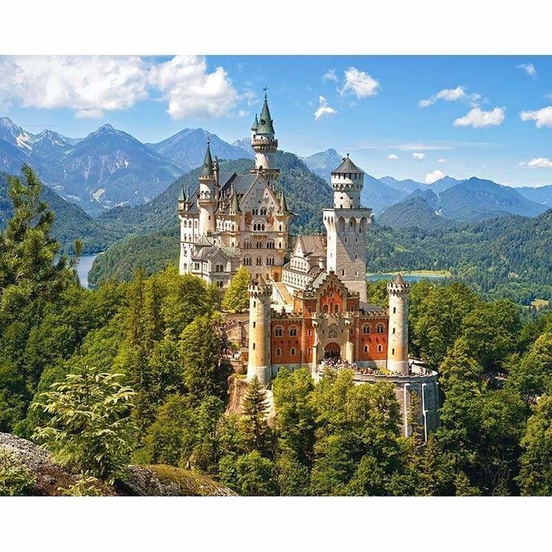 Full Drill - 5D DIY Diamond Painting Kits Grand Castle