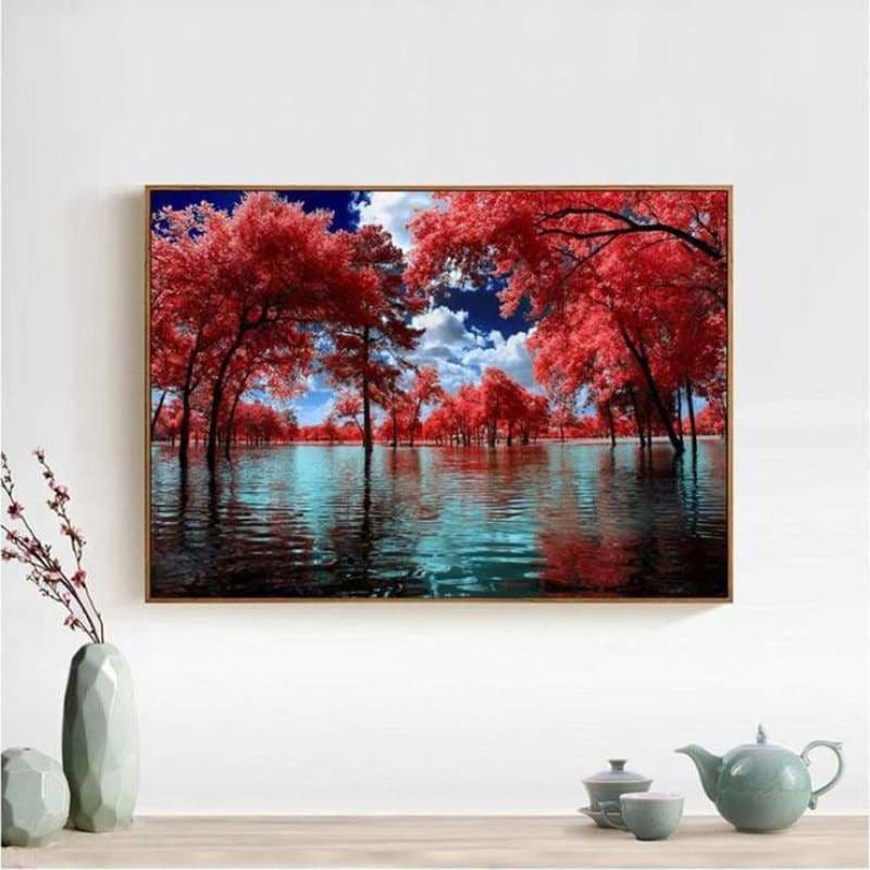 Full Drill - 5D DIY Diamond Painting Kits Landscape The