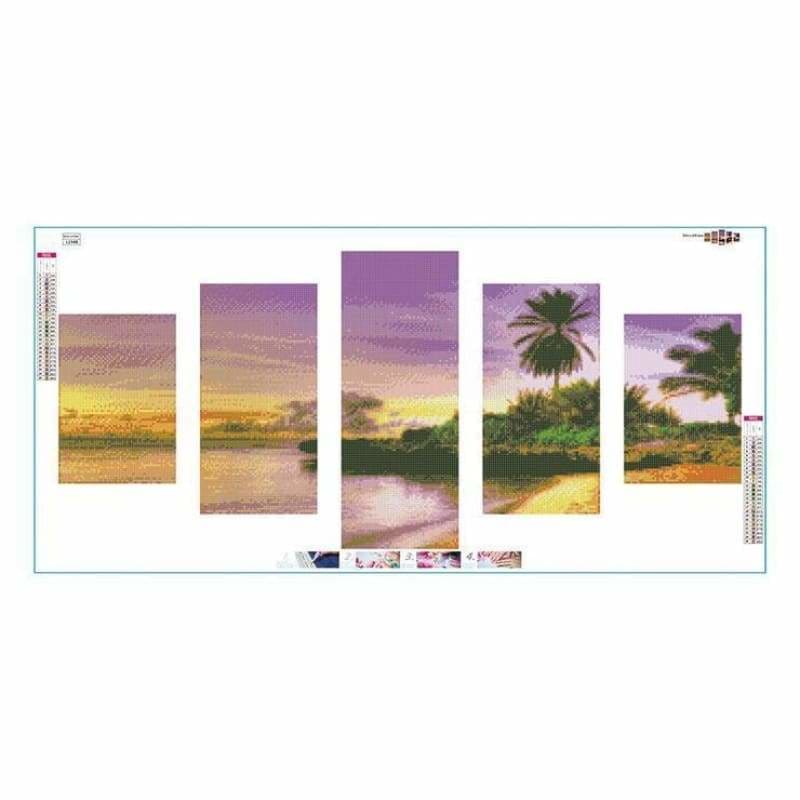 Full Drill - 5D DIY Diamond Painting Kits Multi Panel