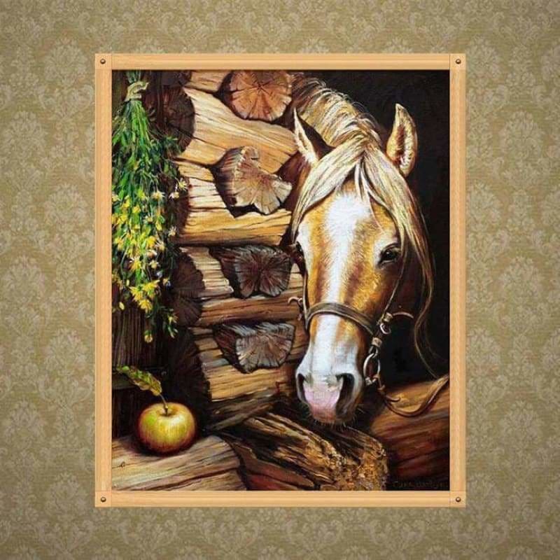 Full Drill - 5D DIY Diamond Painting Kits Oil Painting Wood