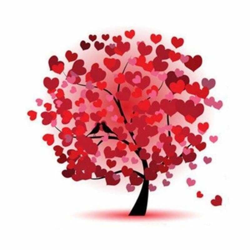 Full Drill - 5D DIY Diamond Painting Kits Red Cartoon Love