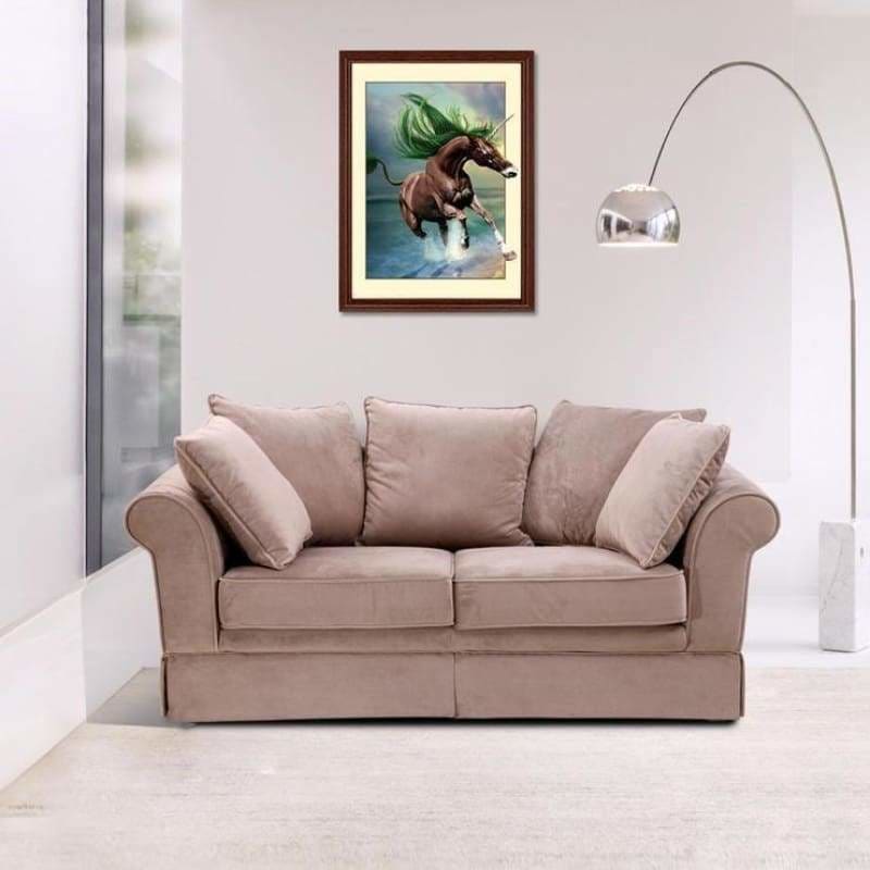 Full Drill - 5D DIY Diamond Painting Kits Running Unicorn -