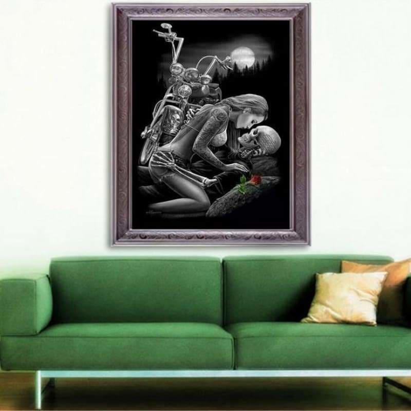 Full Drill - 5D DIY Diamond Painting Kits Sexy Black And