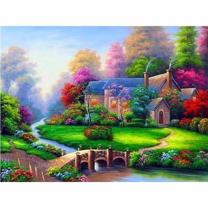 Full Drill - 5D DIY Diamond Painting Kits Spring Dream