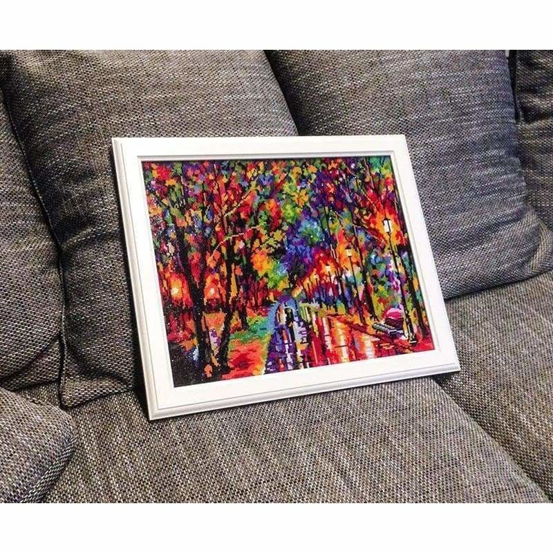 Full Drill - 5D DIY Diamond Painting Kits Street After Rain