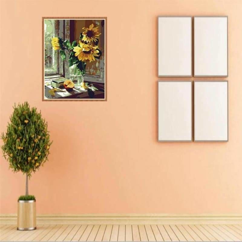 Full Drill - 5D DIY Diamond Painting Kits Sunshine Yellow