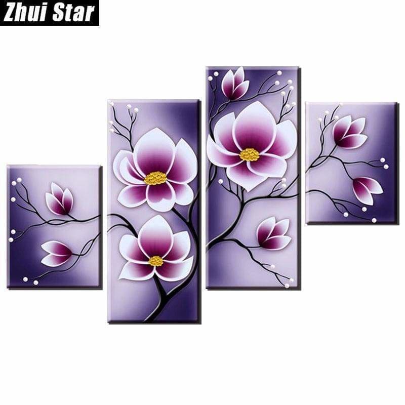 Full Drill - 5D DIY Diamond Painting Kits Tulip Flower