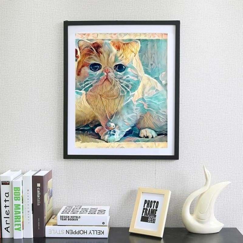 Full Drill - 5D DIY Diamond Painting Kits Watercolor Cute
