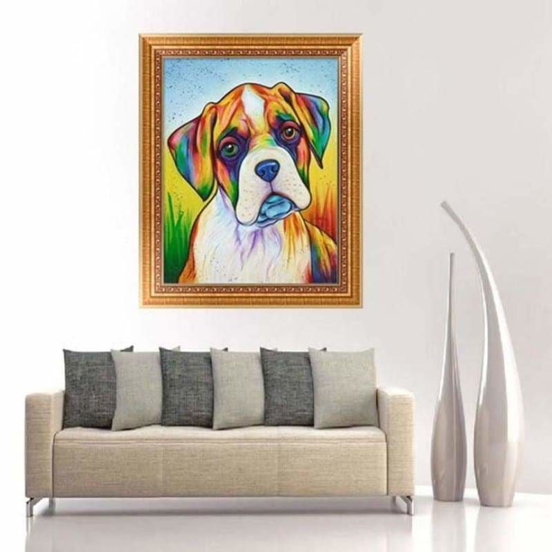 Full Drill - 5D DIY Diamond Painting Kits Watercolor Pet Dog
