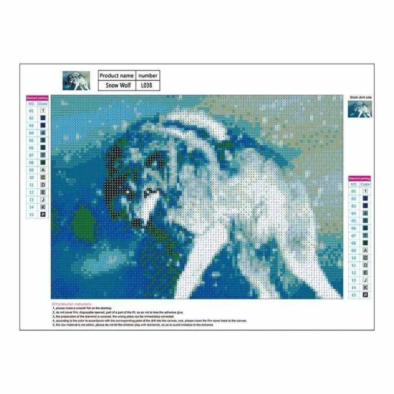 Full Drill - 5D DIY Diamond Painting Kits Winter Black And