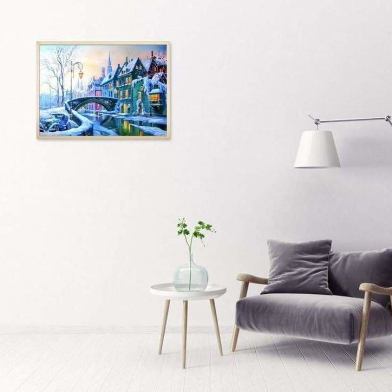 Full Drill - 5D DIY Diamond Painting Kits Winter Landscape