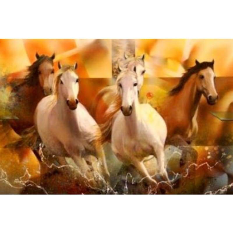 Horses 12- Full Drill Diamond Painting - Special Order -