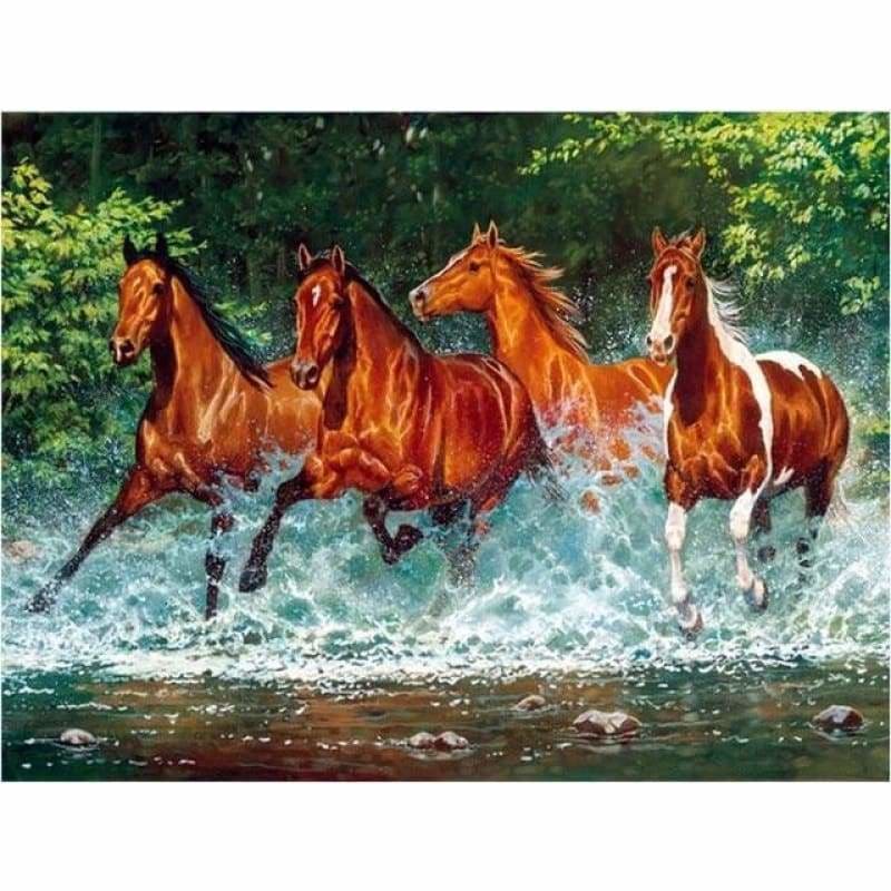 Hot Sale Animal Horse Full Drill - 5D Diy Diamond Painting