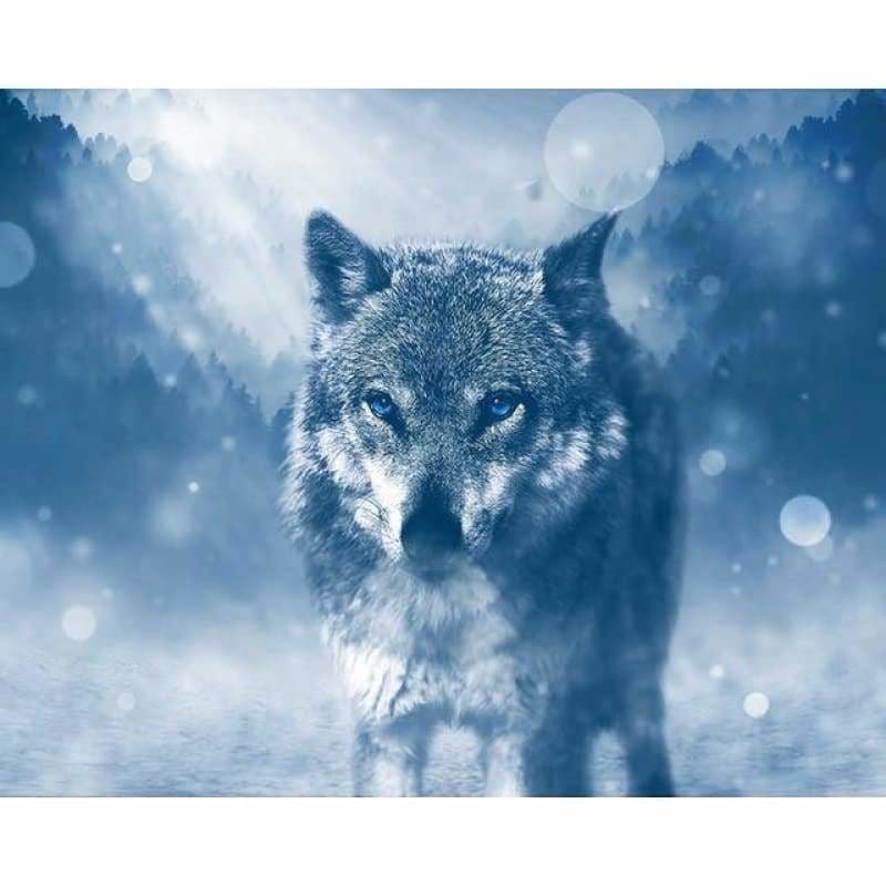 Hot Sale Wall Decor Animal Wolf Full Drill - 5D Diy Diamond