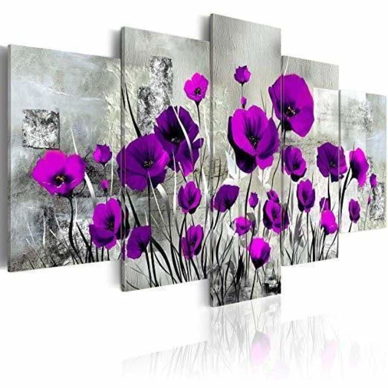 Large Size Multi Picture Large Sizes Violet Flower Full