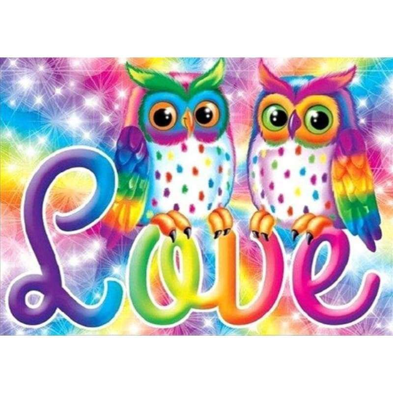 Love Owls - Full Drill Diamond Painting - Special Order -