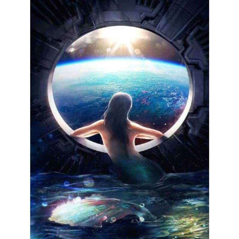 Mermaid Collection 03 - Full Drill Diamond Painting -