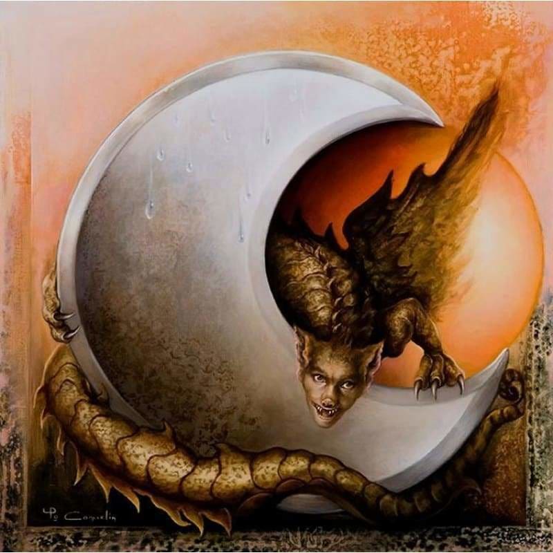 Monster Dragon Full Drill - 5D DIY Diamond Painting Kits UK