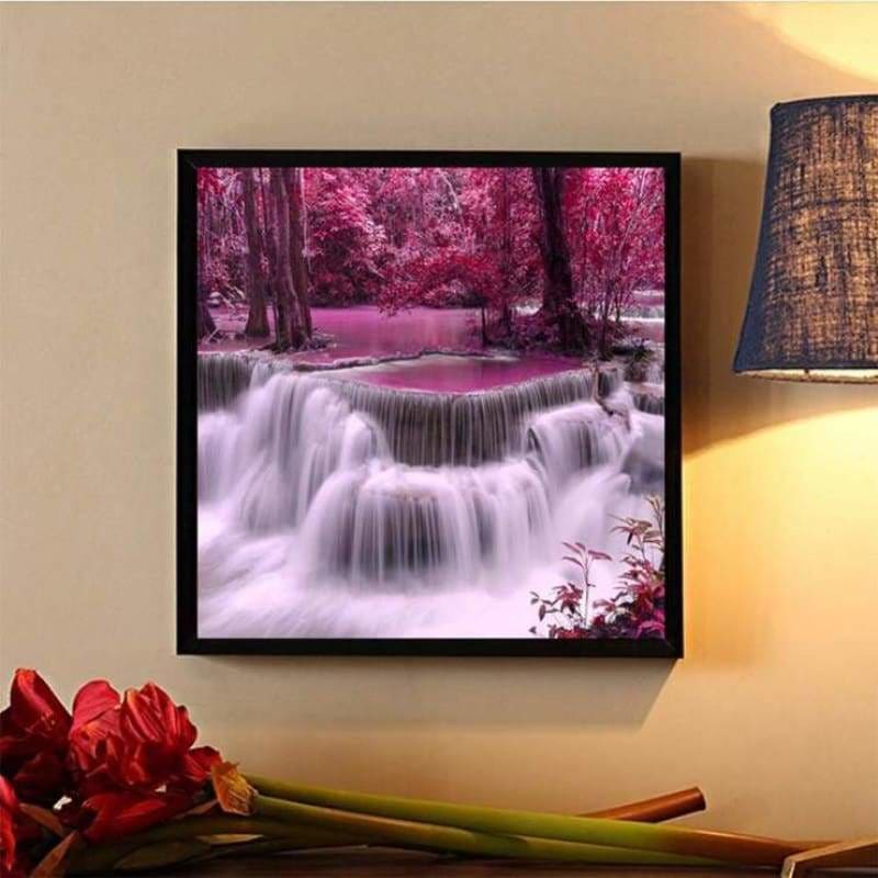 New Arrival Beautiful Autumn Series Waterfalls Diamond