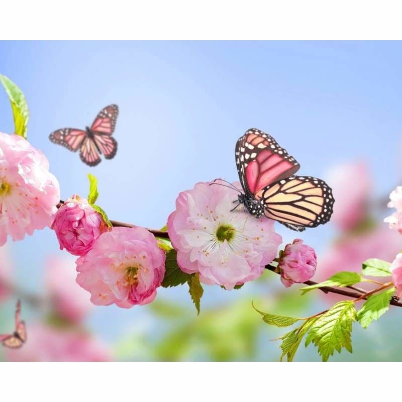 New Butterfly Pattern Diy Full Drill - 5D Crystal Diamond