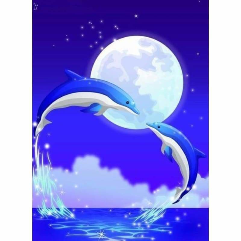 New Dream Wall Decor Animals Dolphin Full Drill - 5D Diy