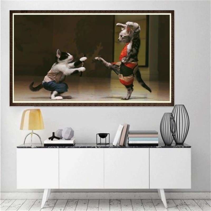 New Funny Style Cat Full Drill - 5D Diy Diamond Painting