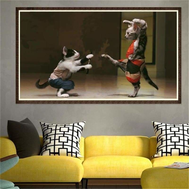 New Funny Style Cat Full Drill - 5D Diy Diamond Painting