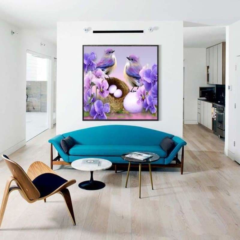 New Hot Sale Canvas Animal Bird Full Drill - 5D Diy Diamond