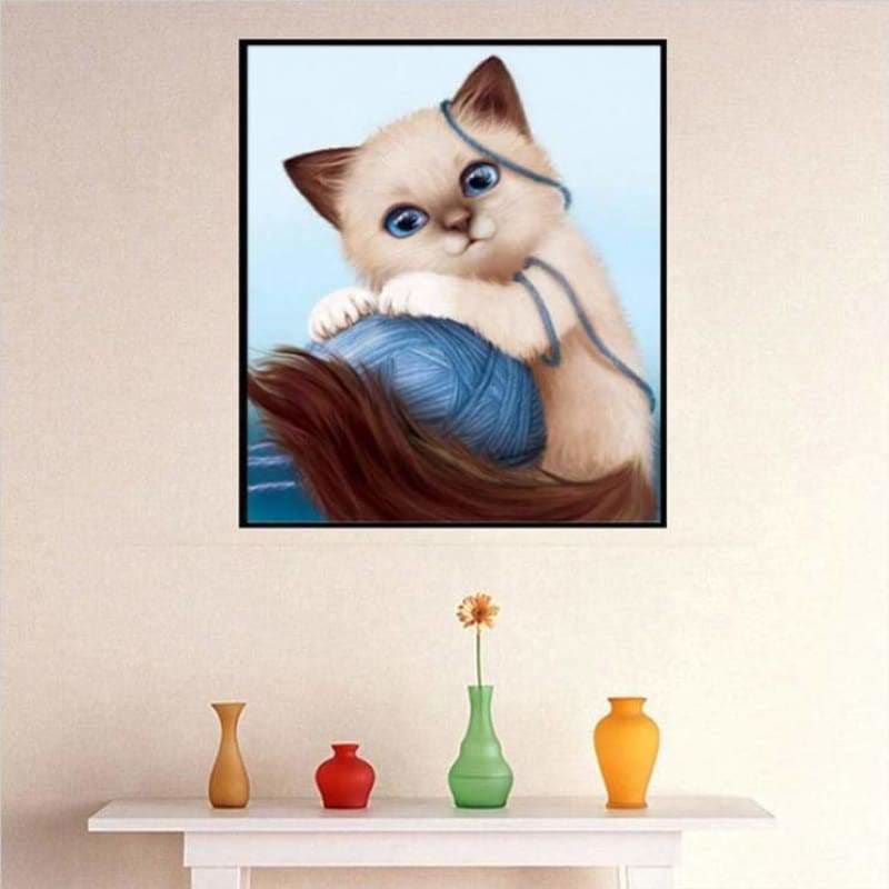 New Hot Sale Cat Full Drill - 5D Diy Diamond Painting Kits