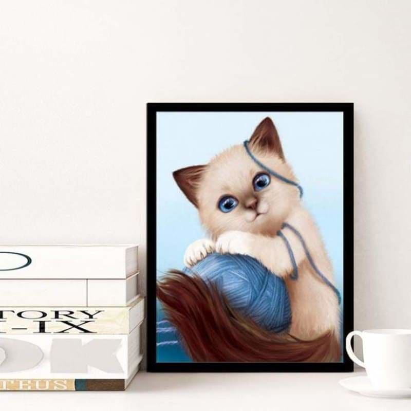 New Hot Sale Cat Full Drill - 5D Diy Diamond Painting Kits