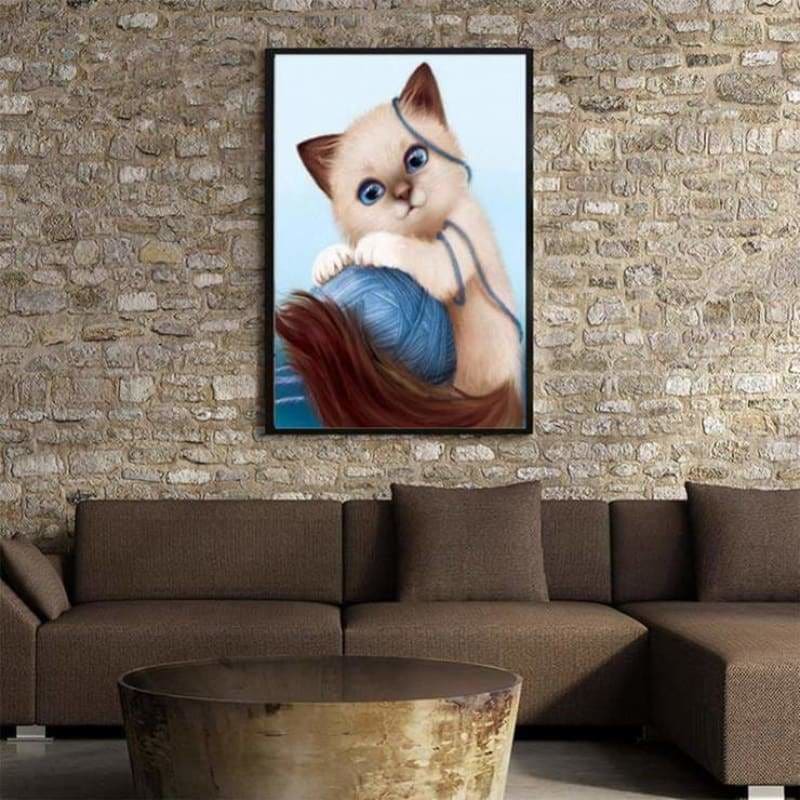 New Hot Sale Cat Full Drill - 5D Diy Diamond Painting Kits