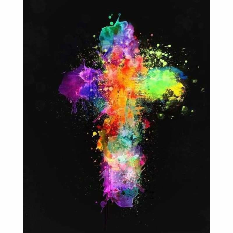 New Hot Sale Christianity Cross Pattern Full Drill - 5D Diy