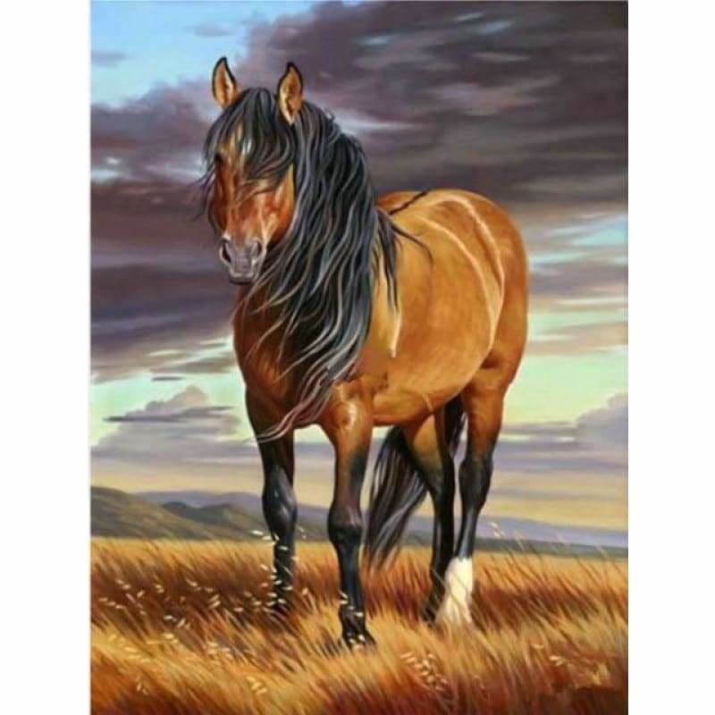 New Hot Sale Diamond Horse Picture Full Drill - 5D Diy