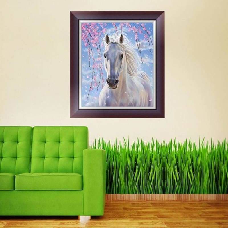 New Hot Sale Embroidery Animal Horse Full Drill - 5D Diy