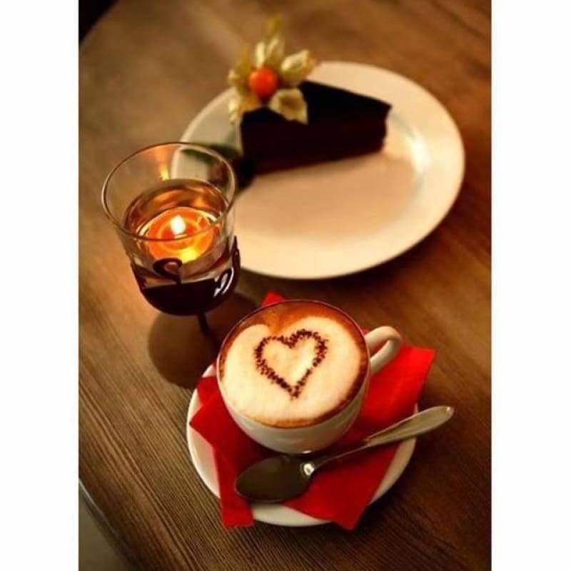 New Hot Sale Full Square Drill Coffee Cup Full Drill - 5D