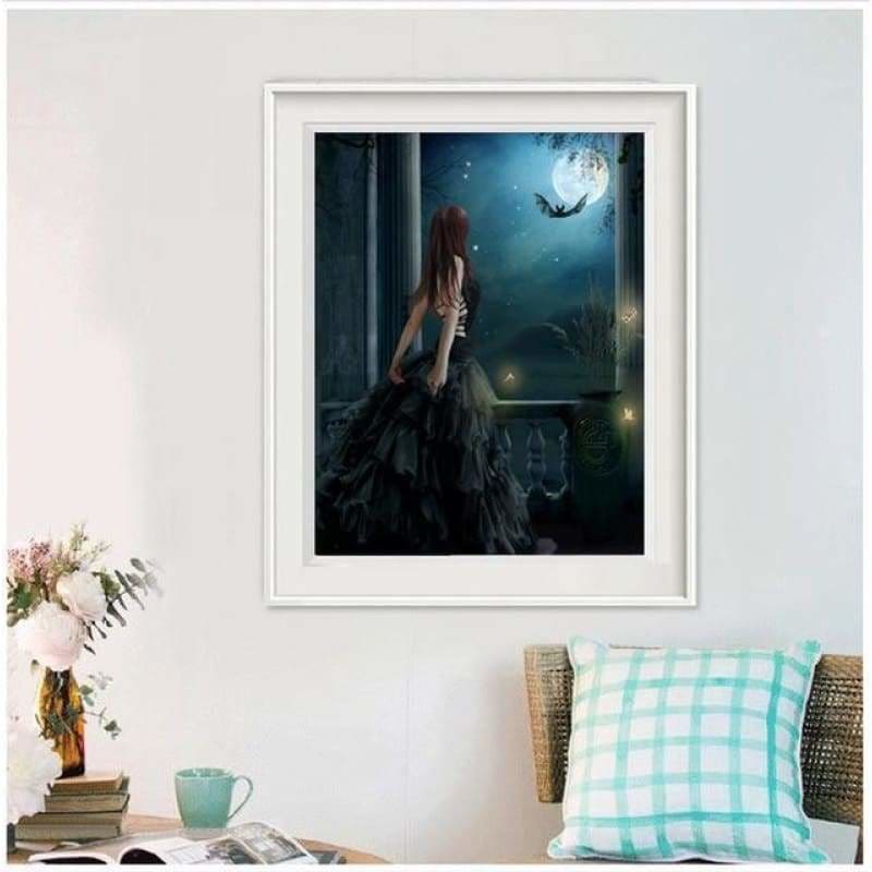New Hot Sale Girl Picture Wall Decor Diy Diamond Painting