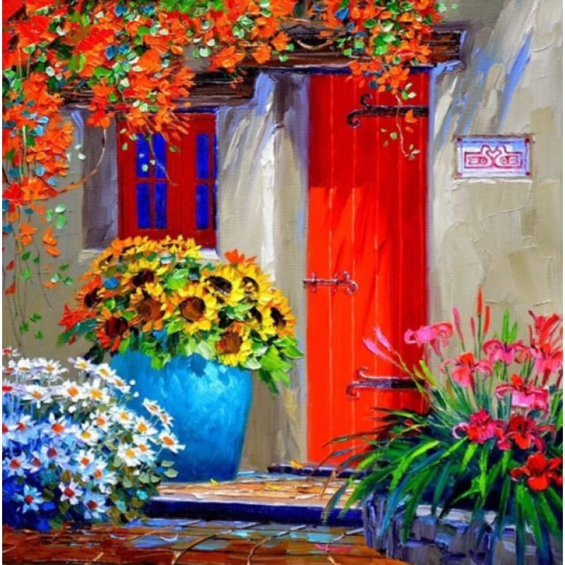 New Hot Sale Landscape Garden Door Diy Full Drill - 5D