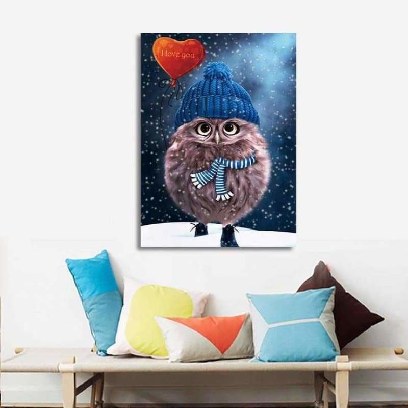 New Hot Sale Owl Needlework Full Drill - 5D Diy Diamond